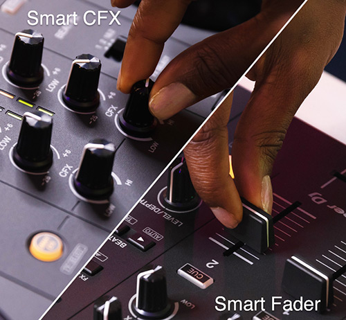 FLX4 Features: Smart CFX und Smart Fader