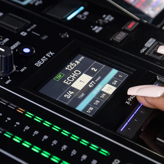 Pioneer DJ DJM-A9 bietet 14 Beat FX mit 3 neuen Effekten