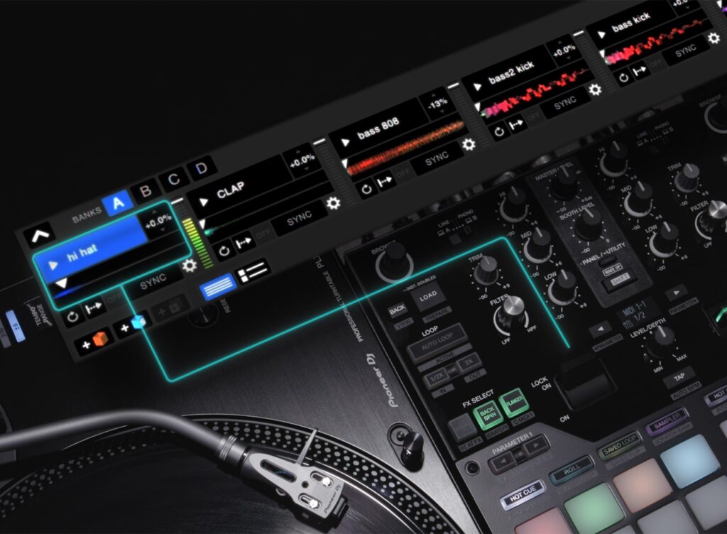 Loop-MIDI: Automatisierte Steuerung der DJ-Software-Funktionen mit den Effekthebeln